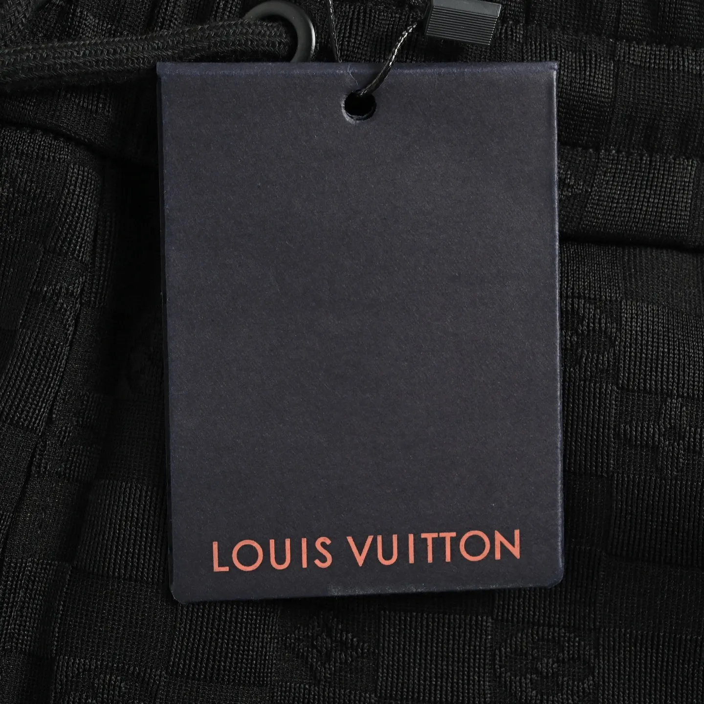 Louis Vuitton/Louis Vuitton logo checkerboard pocket zipper trousers